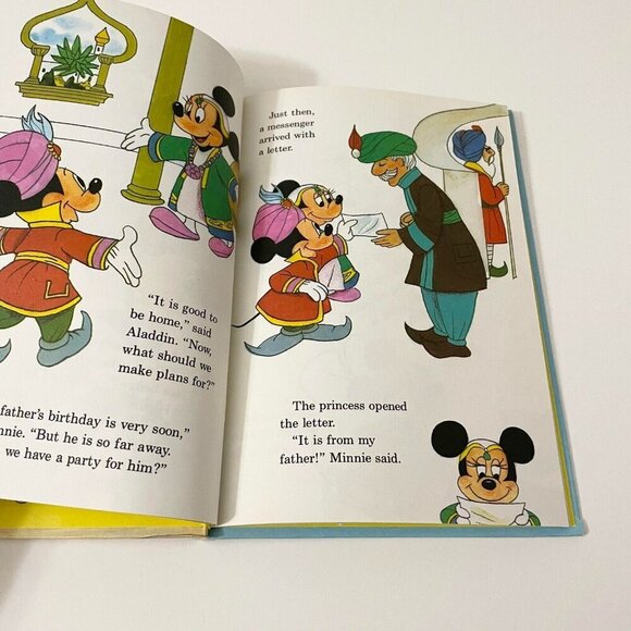 Vintage 1982 Walt Disney Productions Aladdin and the Missing Jewel Chest - Picture 13 of 16